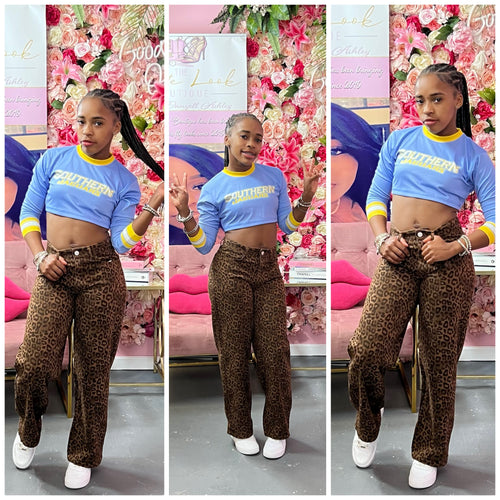 Leopard Jeans