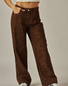 Leopard Jeans