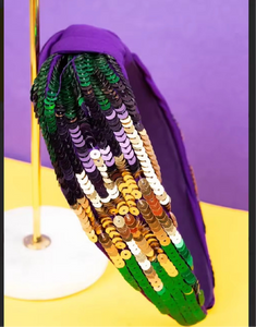 Mardi Gras Headband