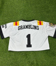 Load image into Gallery viewer, GSU Crop White Jersey