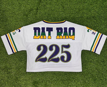 Load image into Gallery viewer, Preorder Crop White Mardi Gras Jersey