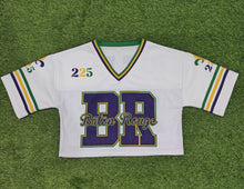 Load image into Gallery viewer, Preorder Crop White Mardi Gras Jersey