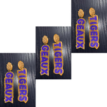 Load image into Gallery viewer, GEAUX TIGERS Earrings