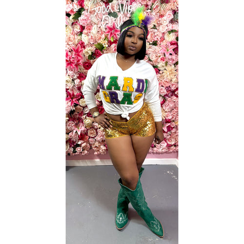 Mardi Gras Top