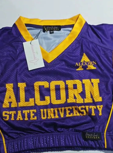 Purple & Gold Alcorn Jersey
