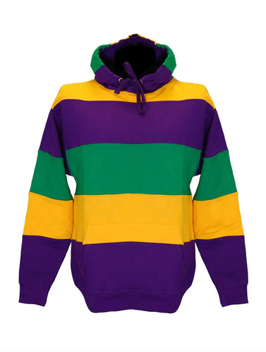 Green Yellow and Purple Hoodie