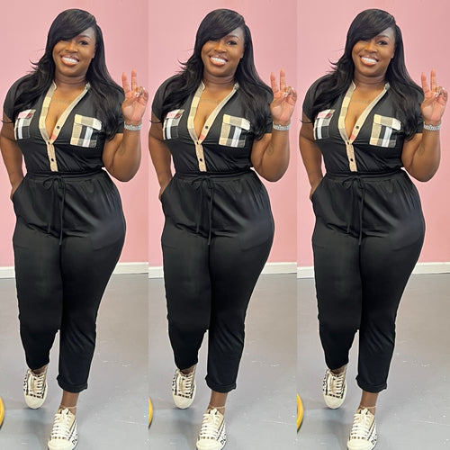 Black Berry Jumpsuit