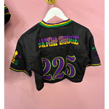 Load image into Gallery viewer, Black BATON ROUGE x DAT RAQ Crop Jersey
