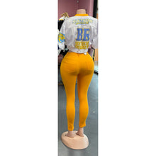 Load image into Gallery viewer, White SU crop jersey