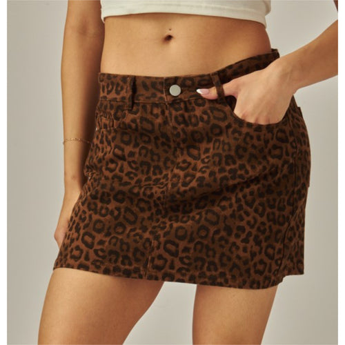 Leopard Skirt